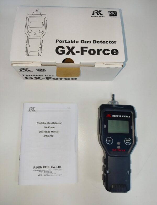 Riken Keiki – Portable Multi Gas Monitor/Detector GX-Force : O2/CO/H2S/LEL